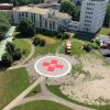 Markierung Hubschrauber Landeplatz
